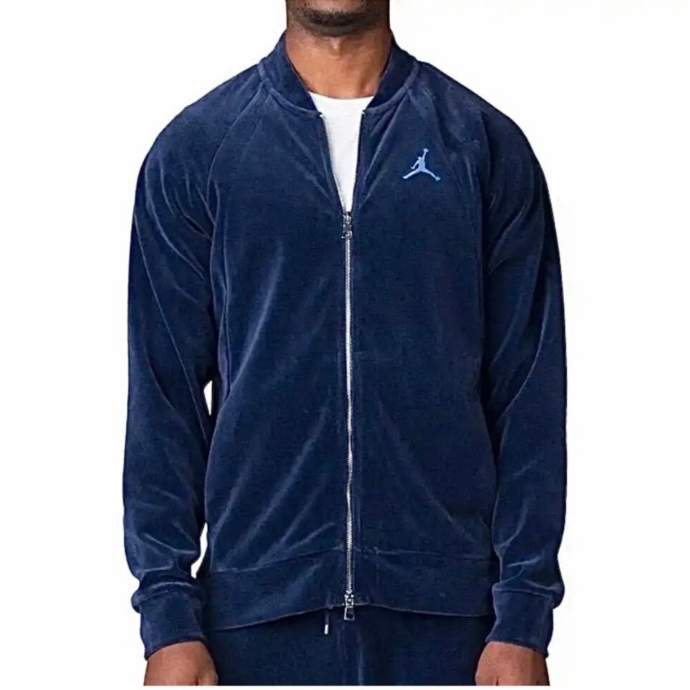 AIR JORDAN MENS JSW VELOUR track jacket ah2357-410